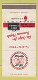 Matchbook Cover - Firestone Lodge San Mateo CA WEAR 30 Strike