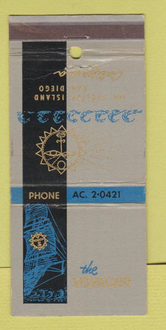 Matchbook Cover - The Voyager San Diego CA 30 Strike