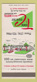 Matchbook Cover - Town & Country Motor Hotel Cuyahoga Falls OH 30 Strike