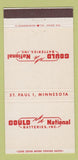 Matchbook Cover - Gould National Batteries St Paul MN 30 Strike