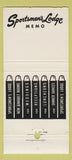 Matchbook Cover - Sportsmen's Lodge North Hollywood CA 30 Strike