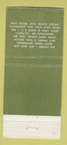 Matchbook Cover - Hotel Montmartre Miami Beach FL 30 Strike