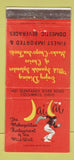 Matchbook Cover - Jai Lai Restaurant Columbus OH 30 Strike