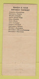 Matchbook Cover - Westchester Florist Flowers Los Angeles CA RED 30 Strike
