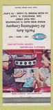 Matchbook Cover - Mark IV Auto Air Conditioning San Francisco CA  30 Strike