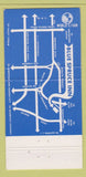 Matchbook Cover - Blue Spruce Inn Roslyn LI NY Polo Bar 30 Strike