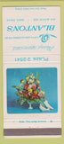 Matchbook Cover - Blanton's Gifts Flowers Waco TX 30 Strike