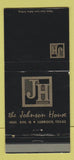 Matchbook Cover - Johnson House Lubbock TX WEAR 30 Strike