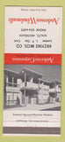 Matchbook Cover - Andersen Windows Krzyske Bros Lumber Waltz MI 30 Strike
