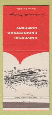 Matchbook Cover - Universal Engineering Frankenmuth MI 30 Strike