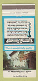 Matchbook Cover - St Francis Retreat House Pittsburgh PA 30 Strike