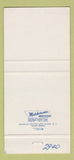 Matchbook Cover - St Francis Retreat House Pittsburgh PA 30 Strike