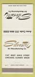 Matchbook Cover - Silvestri Art Manufacturing Chicago IL 30 Strike