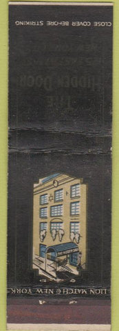 Matchbook Cover - The Hidden Door New York City 30s