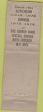 Matchbook Cover - The Hidden Door New York City 30s