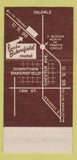 Matchbook Cover - Rancho Bakersfield Bar CA 30 Strike