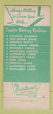 Matchbook Cover - First National Bank Canton TX 30 Strike