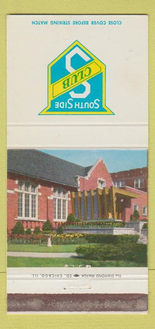 Matchbook Cover - South Side Swedish Club Chicago IL WEAR 30 Strike