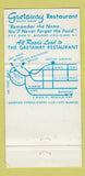 Matchbook Cover - Gaetaway Restaurant Bayshore LI NY 30 Strike