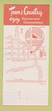 Matchbook Cover - Town & Country Restaurant Chicago IL 30 Strike