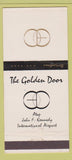 Matchbook Cover - The Golden Door JFK Airport 30 Strike