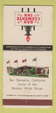 Matchbook Cover - San Clemente Inn CA 30 Strike