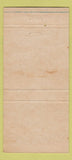 Matchbook Cover - Brown's Flowers Tacoma WA 30 Strike