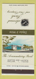 Matchbook Cover Lakewood Bank and Trust Dallas TX WEAR Winston Windham 30 Strike