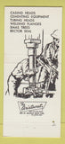 Matchbook Cover - Rector Well Equipment Wally Tipsword Tulsa OK 30 Strike