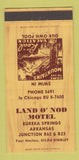 Matchbook Cover - Land o Nod Motel Eureka Springs AR 30 Strike