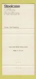 Matchbook Cover - Steelcase Office Furniture Cleveland OH 30 Strike