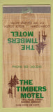 Matchbook Cover - Timbers Motel Eugene OR WEAR 30 Strike