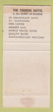 Matchbook Cover - Timbers Motel Eugene OR WEAR 30 Strike