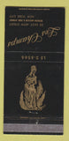 Matchbook Cover - Les Champs New York City girlie restaurant 30 Strike
