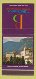Matchbook Cover - Broadmoor Hotel Colorado Springs 30 Strike