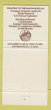 Matchbook Cover - San Franciscan Hotel San Francisco CA WEAR 30 Strike