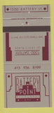 Matchbook Cover - Battery Point Restaurant Bar San Francisco CA 30 Strike