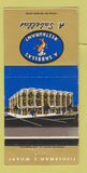 Matchbook Cover - A Sabella's Restaurant San Francisco CA 30 Strike