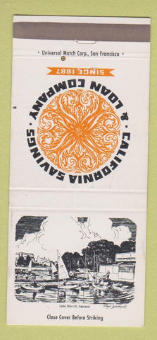Matchbook Cover - California Savings and Loan San Francisco CA 30 Strike