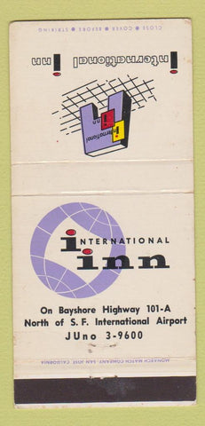 Matchbook Cover - International Inn San Francisco CA 30 Strike