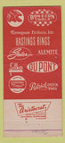 Matchbook Cover - Marlboro Auto Parts Upper Marlboro MD 30 Strike