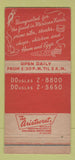 Matchbook Cover - Papagayo Room San Francisco CA Fairmont Hotel 30 Strike
