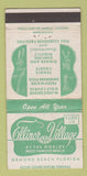 Matchbook Cover - Ellinor Village Ormond Beach FL 30 Strike