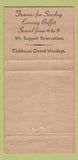 Matchbook Cover - Ellinor Village Ormond Beach FL 30 Strike