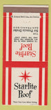 Matchbook Cover Sir Francis Drake Hotel San Francisco CA Starlite Roof 30 Strike