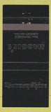 Matchbook Cover - Maggie's Barronshire San Francisco CA Airport Hilton 30 Strike