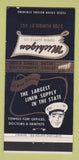 Matchbook Cover - Michigan Towel Supply Detroit Lansing MI 30 Strike