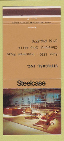 Matchbook Cover - Steelcase Office Furniture Cleveland OH 30 Strike