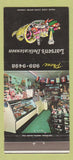 Matchbook Cover - Larsen's Deli Hollywood FL girlie  30 Strike