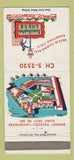 Matchbook Cover - Lamplighter Lodge Sunnyvale CA 30 Strike